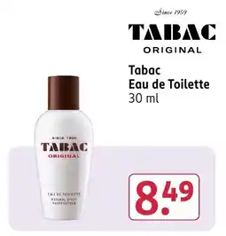 Rossmann DE Tabac Original Eau de Toilette aanbieding