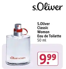 Rossmann DE s.Oliver Classic Woman aanbieding