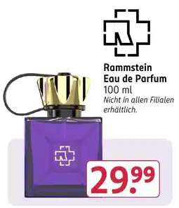 Rossmann DE Rammstein Eau de Parfum aanbieding