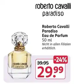 Rossmann DE roberto cavalli paradiso aanbieding