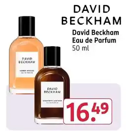 Rossmann DE David Beckham David Beckham Eau de Parfum aanbieding