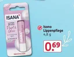 Rossmann DE Isana lippenpflege aanbieding