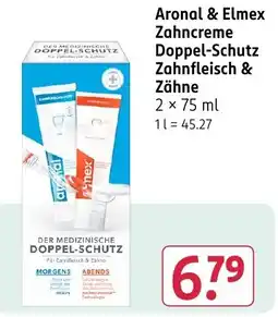 Rossmann DE Aronal & Elmex Zahncreme aanbieding