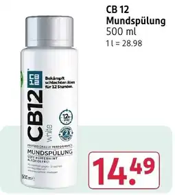 Rossmann DE CB12 Mundspülung aanbieding