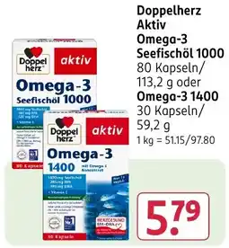 Rossmann DE Doppelherz aktiv omega-3 aanbieding