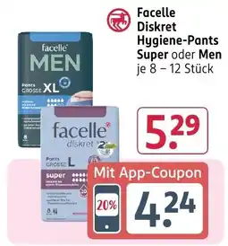 Rossmann DE facelle diskret hygiëne-pants aanbieding