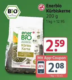 Rossmann DE enerbio Kürbiskerne aanbieding