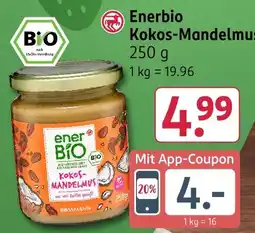 Rossmann DE enerbio kokos-mandelmus aanbieding