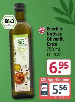 Rossmann DE Enerbio natives olivenöl extra aanbieding