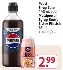Rossmann DE Pepsi Sirup Zero aanbieding