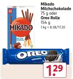 Rossmann DE Mikado Milchschokolade aanbieding