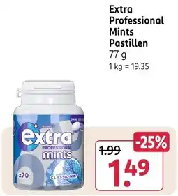 Rossmann DE Extra Professional Mints aanbieding