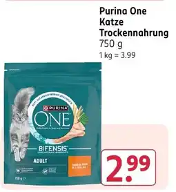 Rossmann DE Purina One Katze Trockennahrung aanbieding