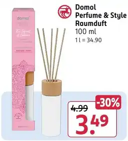 Rossmann DE Domol Perfume & Style Raumduft aanbieding