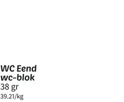 Wibra WC Eend wc-blok aanbieding