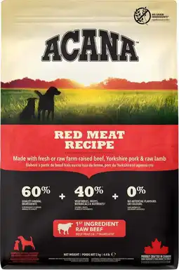 Intratuin Acana hondenvoer brokken Red Meat rund 2 kg aanbieding