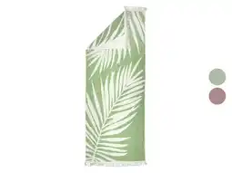 Lidl LIVARNO Strandlaken 80 x 180 cm aanbieding