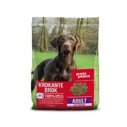 Pets Place Pets Place Adult - Hondenbrokken - Lam&Rijst 12 kg aanbieding