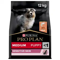 Pets Place Pro Plan Dog Puppy Medium Breed Sensitive - Hondenbrokken - Zalm 12 kg aanbieding