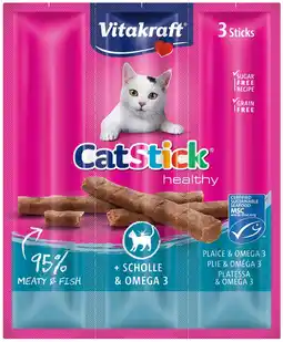 Pets Place Vitakraft Cat-Stick Mini - Kauwsnacks - 3 stuks Schol&Omega aanbieding