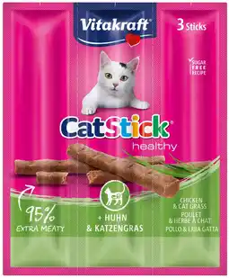 Pets Place Vitakraft Cat-Stick Mini - Kauwsnacks - 3 stuks Kip aanbieding