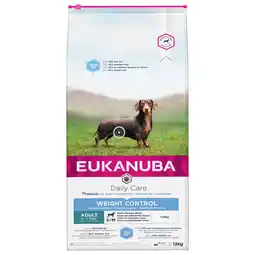 Pets Place Eukanuba Daily Care Small/Medium Weight Control - Hondenbrokken - Kip 12 kg aanbieding
