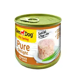 Pets Place Gimdog Little Darling Pure Delight - Natvoer - 150 g Kip aanbieding