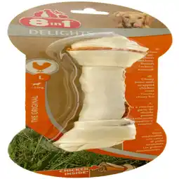 Pets Place 8in1 Delights Kauwknoop - Kauwsnacks - Kip L aanbieding