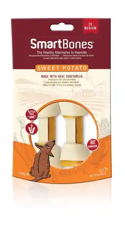 Pets Place SmartBones Sweet Potato - Kauwsnacks - Medium 2 stuks aanbieding
