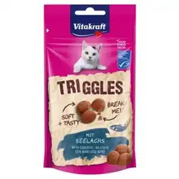 Pets Place Vitakraft Triggles - Verwensnacks - 40 g Koolvis aanbieding