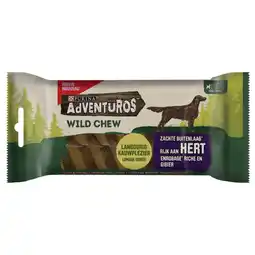 Pets Place Adventuros Wild Chew - Gebitsverzorgende snacks - Hert S aanbieding
