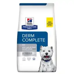 Pets Place Hill's Prescription Diet Canine Derm Complete Mini - Hondenbrokken - 6 kg aanbieding