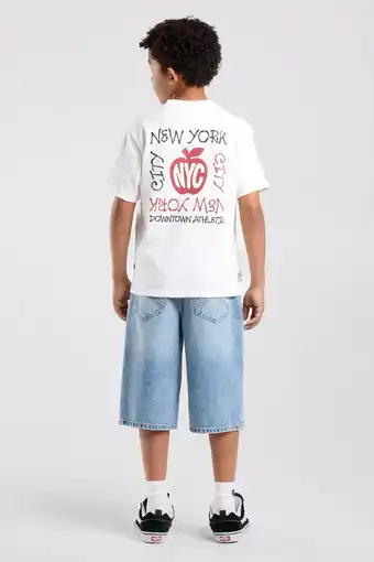 Wehkamp America Today T-shirt met backprint - wit aanbieding
