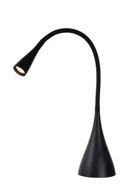 Wehkamp Lucide ZOZY - Bureaulamp - LED 3 StepDim - 1x4W 3000K - Zwart aanbieding