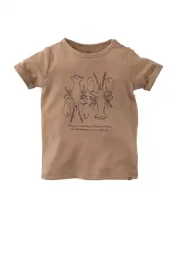 Wehkamp Z8 newborn T-shirt Givano bruin aanbieding