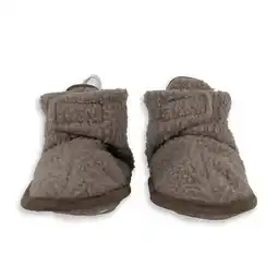 Wehkamp Lodger baby slofjes fleece bruin aanbieding