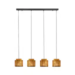 Wehkamp TRIO SMILLA - Hanglamp - Zwart mat - excl. 4x E27 4 W aanbieding