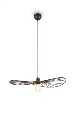 Wehkamp REALITY CHAPEAU - Hanglamp - Zwart mat - excl. 1x E27 7 W aanbieding