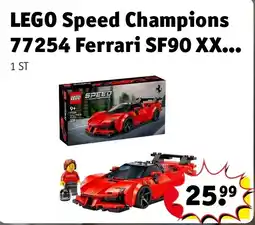 Kruidvat LEGO Speed Champions 77254 Ferrari SF90 XX Stradale Sportauto aanbieding