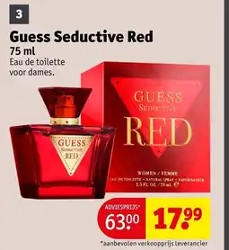 Kruidvat Guess Seductive Red aanbieding