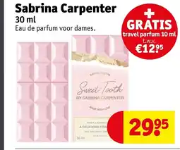 Kruidvat Sabrina Carpenter aanbieding
