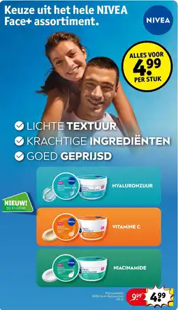 Kruidvat Keuze uit het hele NIVEA Face+ assortiment aanbieding