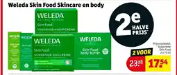 Kruidvat Weleda Skin Food Skincare en body aanbieding