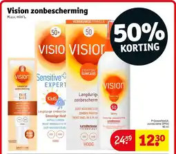 Kruidvat Vision zonbescherming aanbieding
