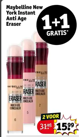 Kruidvat Maybelline New York Instant Anti Age Eraser aanbieding
