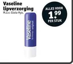 Kruidvat Vaseline lip therapy original aanbieding