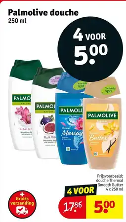 Kruidvat Palmolive douche aanbieding