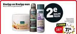 Kruidvat Kneipp en Kneipp men aanbieding