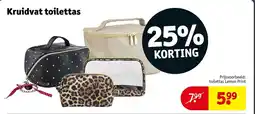 Kruidvat Kruidvat toilettas aanbieding