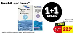 Kruidvat Bausch & Lomb lenzen aanbieding